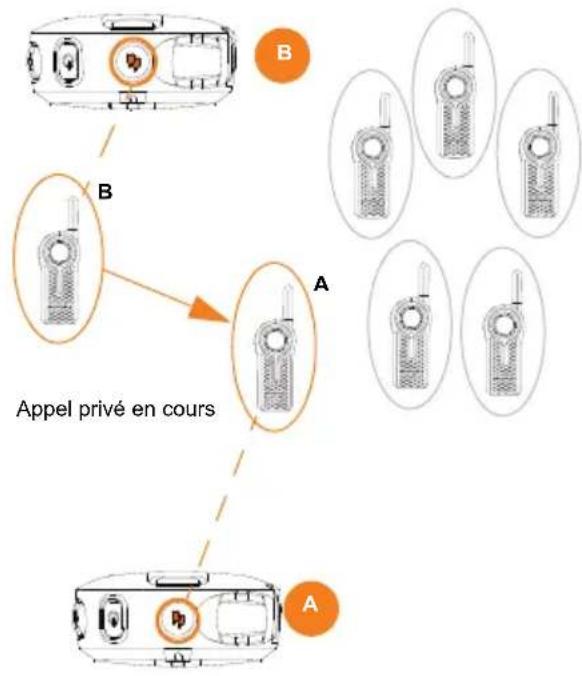 MOTOROLA DLR1020 - Fonctionnement de la fonction private reply (réponse gratuite) - 6