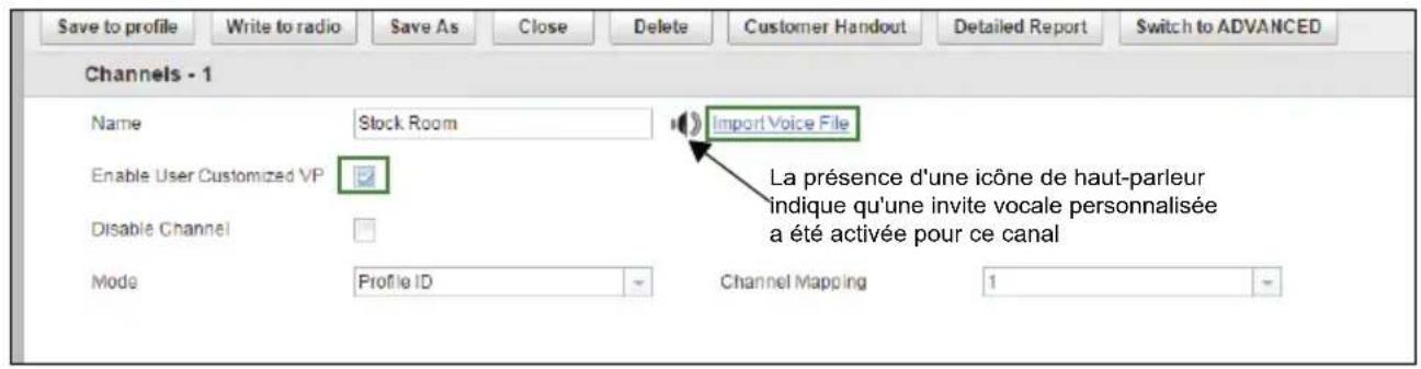 MOTOROLA DLR1020 - Instructions du MENU de BASE du CPS - 11