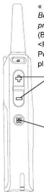 MOTOROLA DLR1020 - Bouton channel/menu - 2