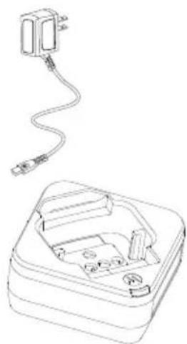 MOTOROLA DLR1020 - Bloc d'alimentation, adaptateur et support de charge pour unité simple DLR (SUC) - 2