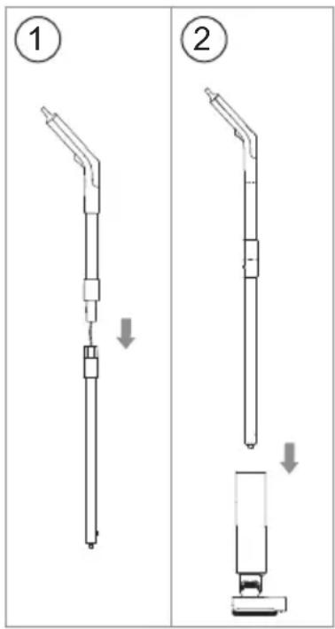 GENIUS Invictus Saugmopp - Assembler l'appareil - 1