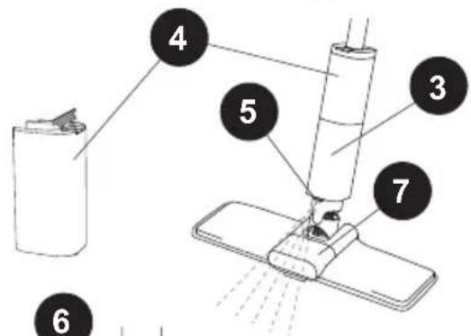 GENIUS Invictus Saugmopp - PRODUCTONDERDELEN - 3