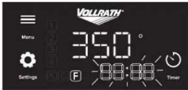 Vollrath HPI4380002 - Set the Timer (Optional) - 3