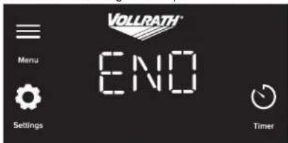 Vollrath HPI4380002 - Set the Timer (Optional) - 7