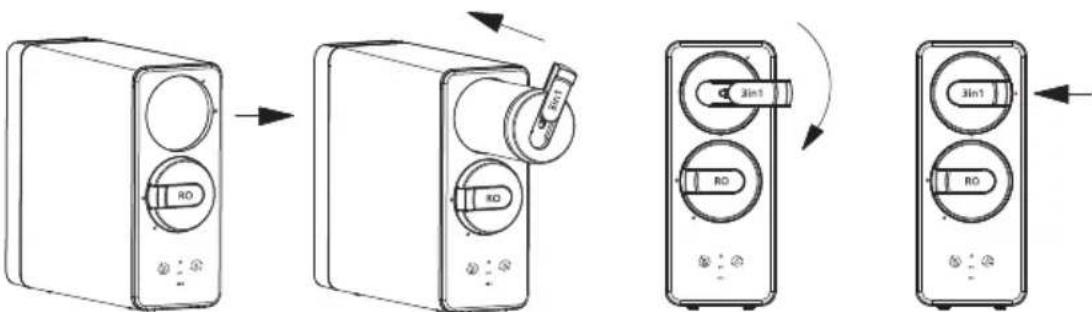 PHILIPS AUT4030R600 - Remplacement de la cartouche filtrante - 3