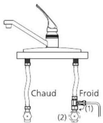 PHILIPS AUT4030R600 - Installation de la soupape à bille à trois voies - 5