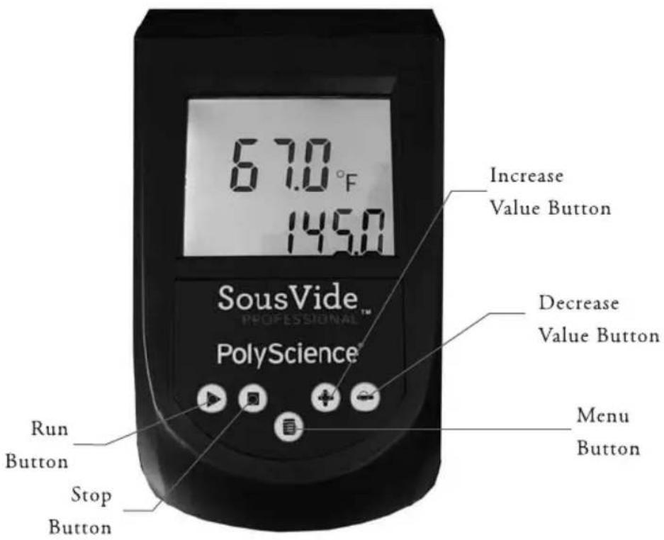 PolyScience the Sous Vide Professional Creative Series SVCRC5 - Place the power switch on the rear of the unit in the "ON" - 1