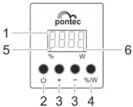 Pontec PondoMax Eco 15000 Control - Vezerlo attekintes - 1