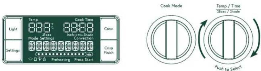 Café Couture C9OAAAS4RW3 - Modification des réglages des modes de cuisson - 1