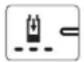 GARDENA AquaBrush Compact 0318V P4A - Indicatore di carica della batteria lampeggiante - 1