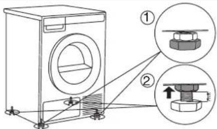 ASKO T209H.W - Comment monter le sèche-linge sur le lave-linge (ASKO): - 5