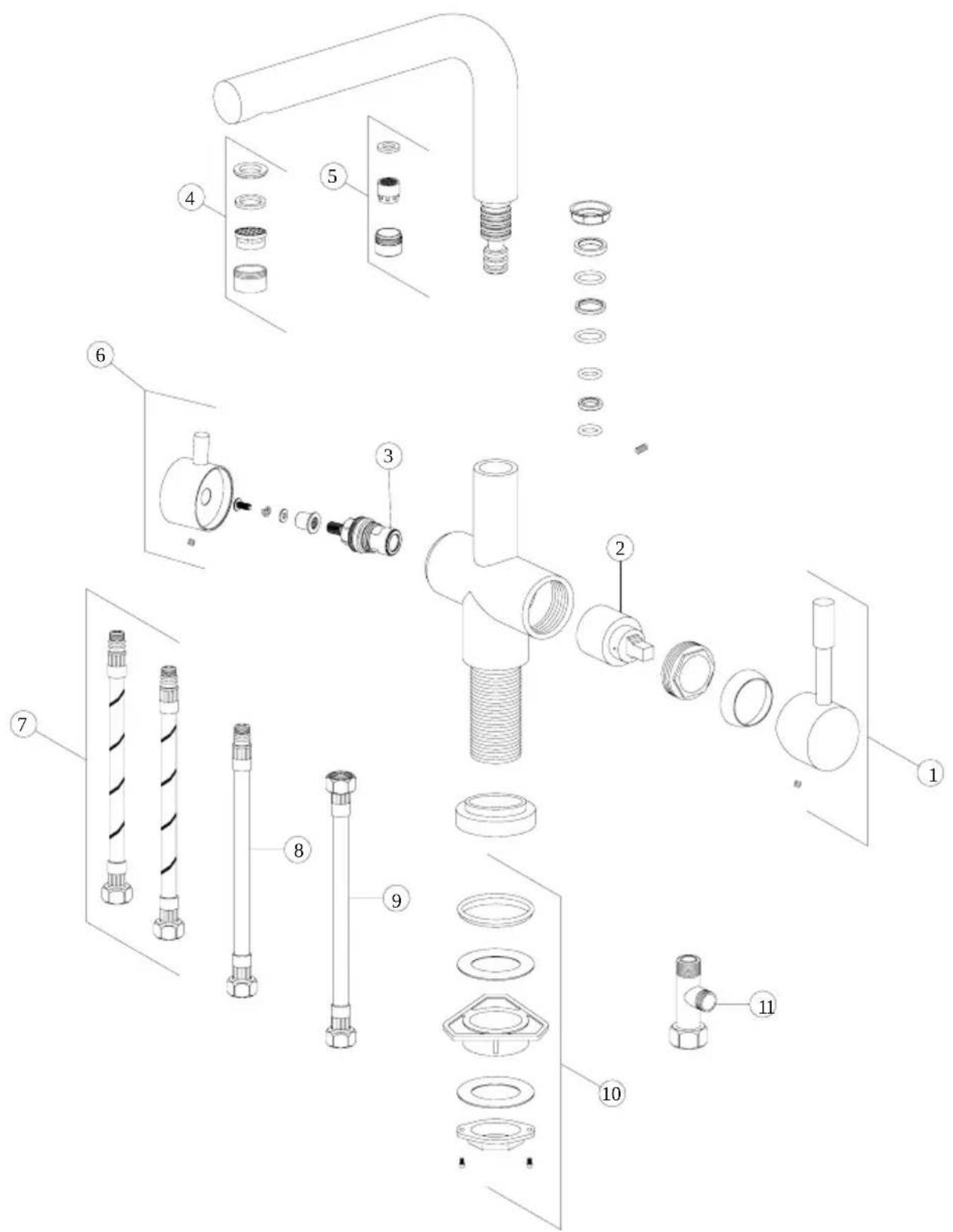 FRANKE Atlas Clear - Austausch der Schläuche - 4