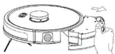 Clean Air Optima VC002 Smart - Wassertank/ Wisch-Funktion verwenden - 5