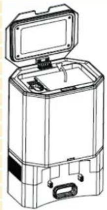 Clean Air Optima VC002 Smart - Sostituire il sacchetto per la polvere. - 1