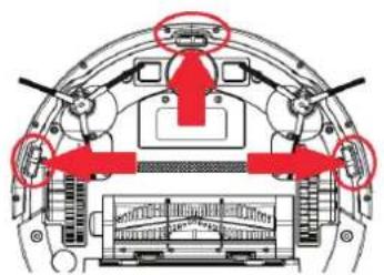 Clean Air Optima VC002 Smart - Reinigen Sie das Universalrad Reinigen Sie die Antriebsräder - 1