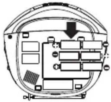LENCO SCD861 - VERWENDUNG VON BATTERIEN - 3