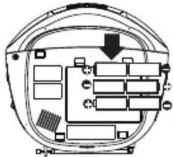 LENCO SCD861 - USING BATTERIES - 3
