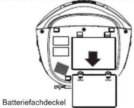 LENCO SCD861 - VERWENDUNG VON BATTERIEN - 1