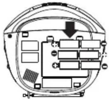 LENCO SCD861 - USO DE LAS PILAS - 3