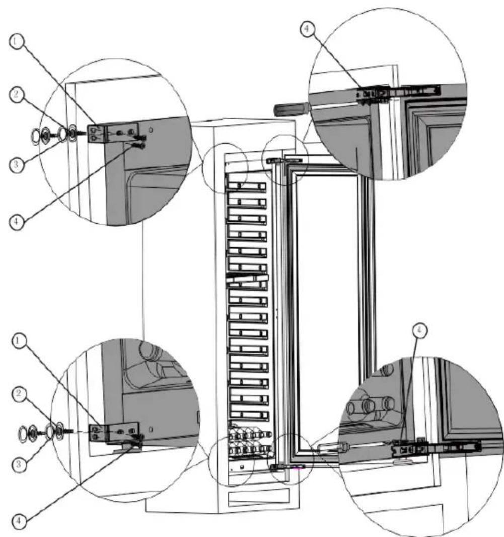 Witt WCI60882BG - Montage du support - 1