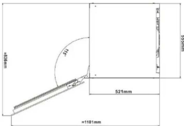 Witt WCI60882BG - WI6045H-1B24 avec porte ouverte - 10