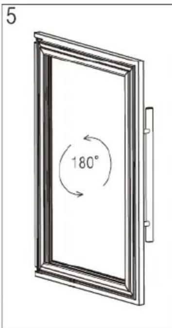 Witt WCI60882BG - Montage de la poignée - 5