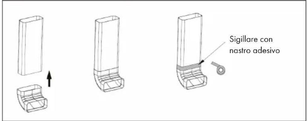 Klarstein AirJet FlexPro - INSTALLAZIONE DEL TUBO DI SCARICO PER LA MODALITÀ DI RICIRCOLO - 3