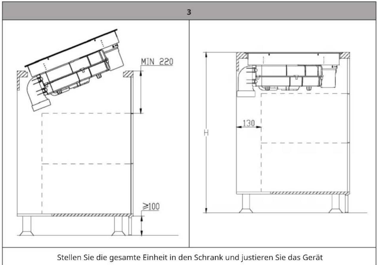 Klarstein AirJet FlexPro - ALLGEMEINE INSTALLATION DER DUNSTABZUGSHAUBE - 1