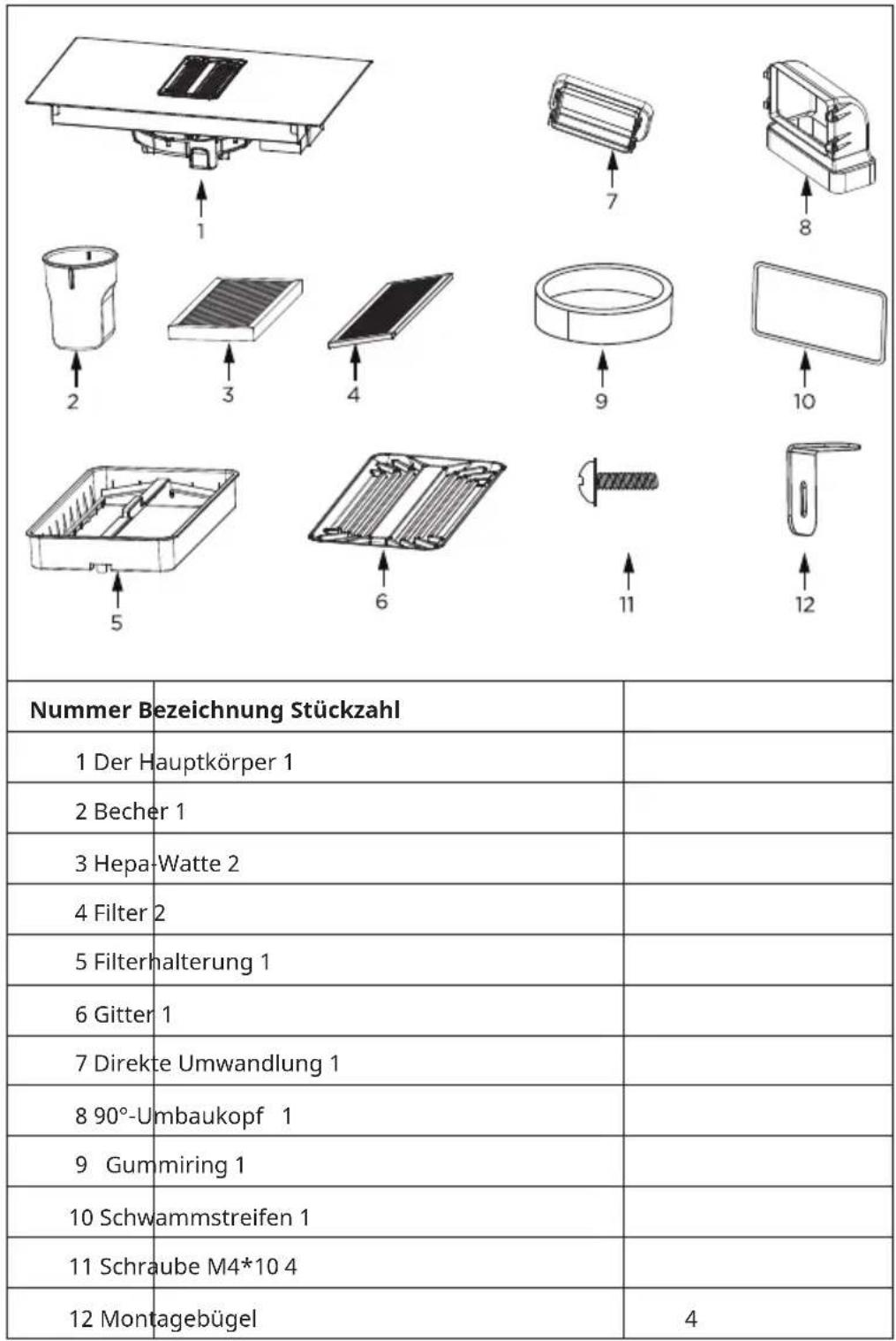 Klarstein AirJet FlexPro - GERÄTEÜBERSICHT - 1