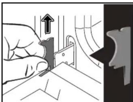 BRANDT BFP2530X - - Remontage des vitres de la porte - 3