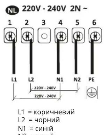 IKEA KOLSTAN 105.594.60 - Схема підключення з боку будинку - 7