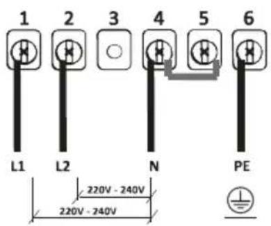 IKEA KOLSTAN 105.594.60 - Ev tarafı bağlantı şeması - 6