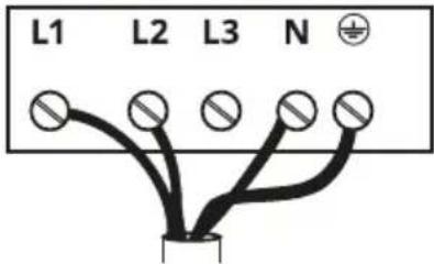 IKEA KOLSTAN 105.594.60 - Prijungimo schema dėžės pusėje - 2