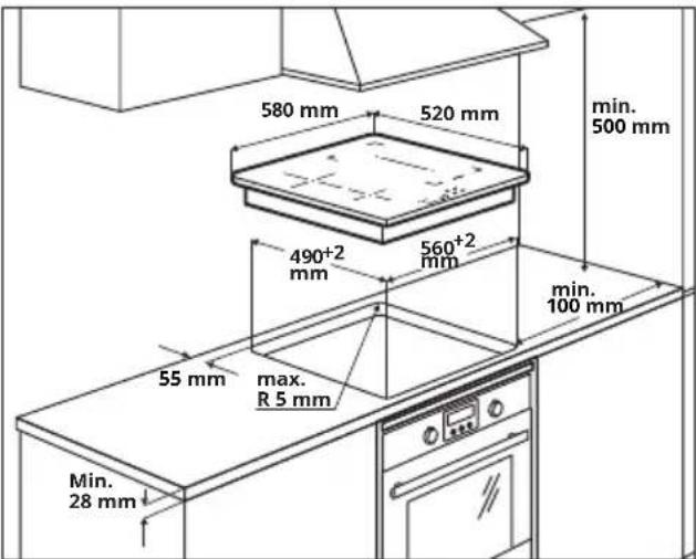 IKEA KOLSTAN 105.594.60 - Requisitos do bloco de cozinha - 1