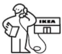 IKEA KOLSTAN 105.594.60 - Jak nás kontaktovat v případě, že potřebujete náš zásah - 1