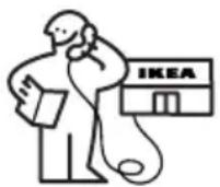 IKEA KOLSTAN 105.594.60 - Как да се свържете с нас, ако се нуждаете от нашето обслужване - 1