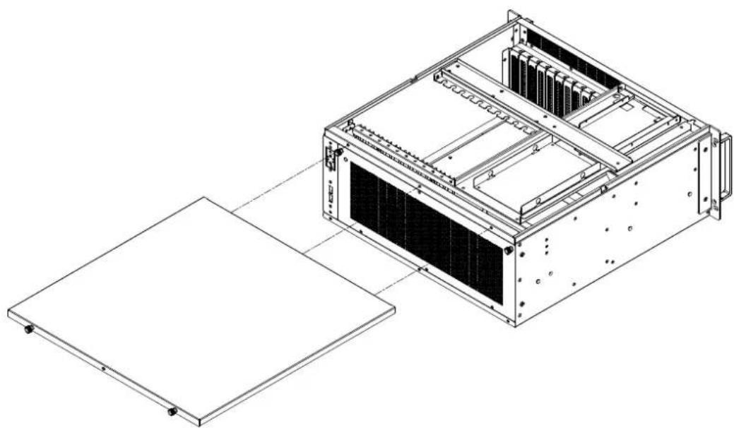 Advantech HPC7420 - Removing the Cover/ 移除顶盖 / 移除上蓋 - 1