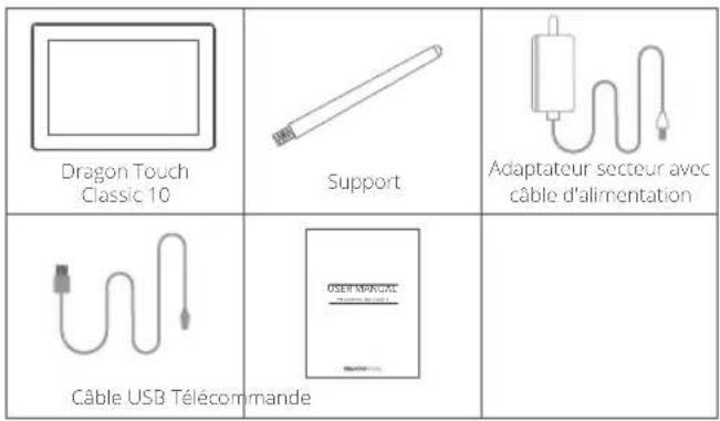 Dragon Touch Classic 10 - E-mail: cs@dragontouch.com - 1