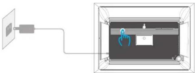 Dragon Touch Classic 10 - Power on - 1