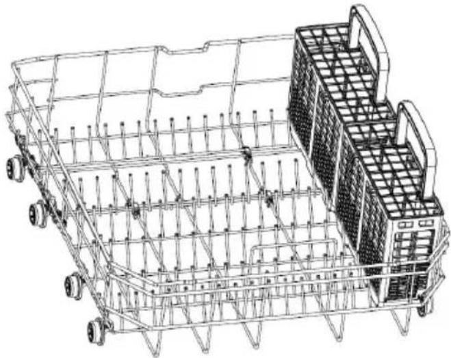 KENMORE Elite 14689 - Lower Rack Folding Tines - 6