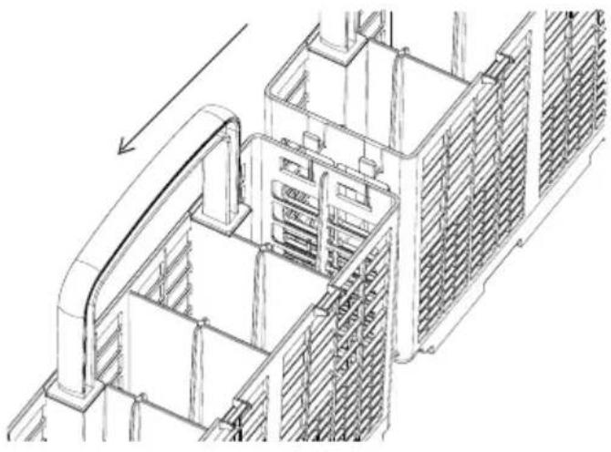 KENMORE Elite 14689 - Panier supérieur avec grille à gobelets - 4