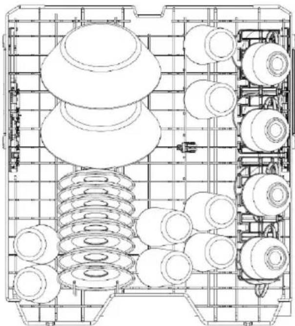 KENMORE Elite 14689 - Cesto superior - 1