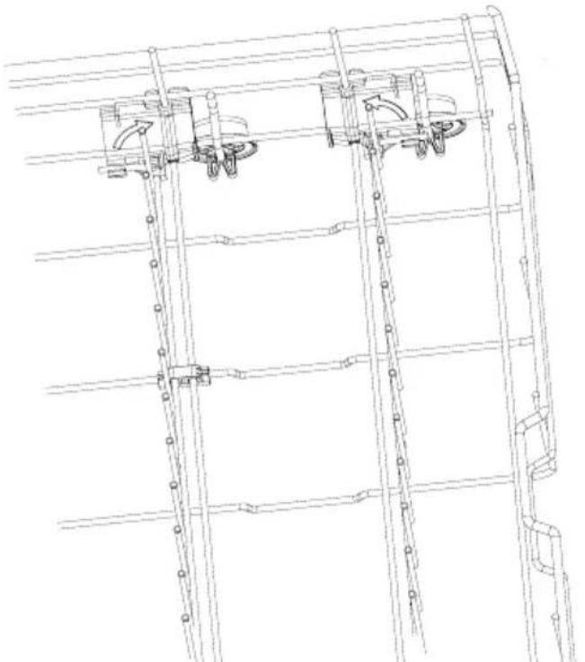KENMORE Elite 14689 - Lower Rack Folding Tines - 1