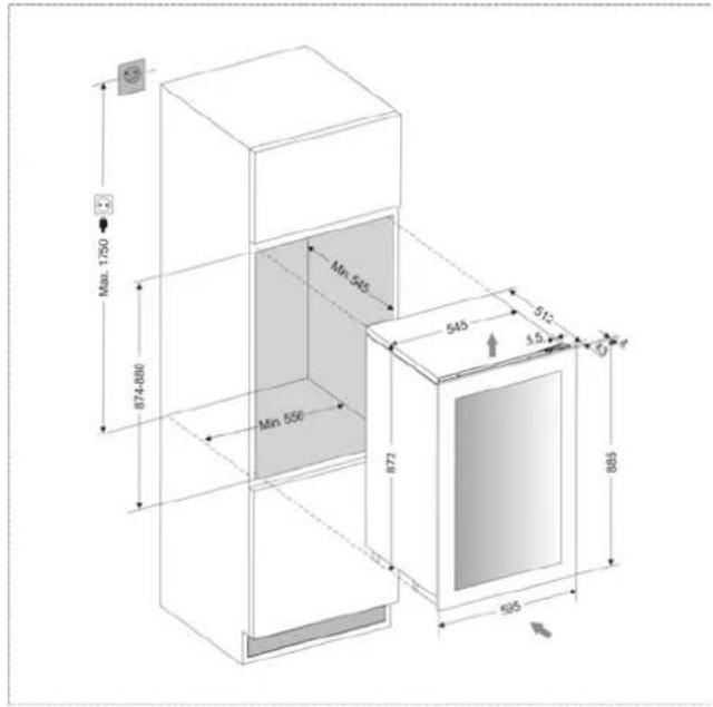 LE CHAI LBB240POV - Built-in - 8