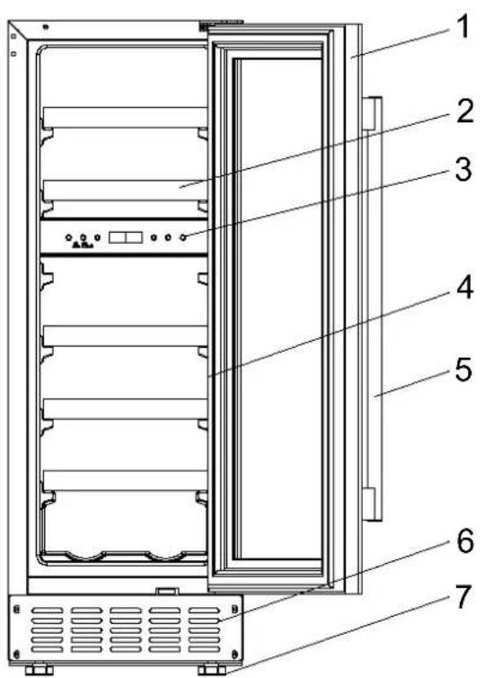 LE CHAI LBB240POV - BESCHREIBUNG DES GERÄTS - 2