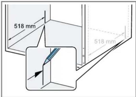 GAGGENAU GW483120 - Monter la sécurité anti-basculement - 1