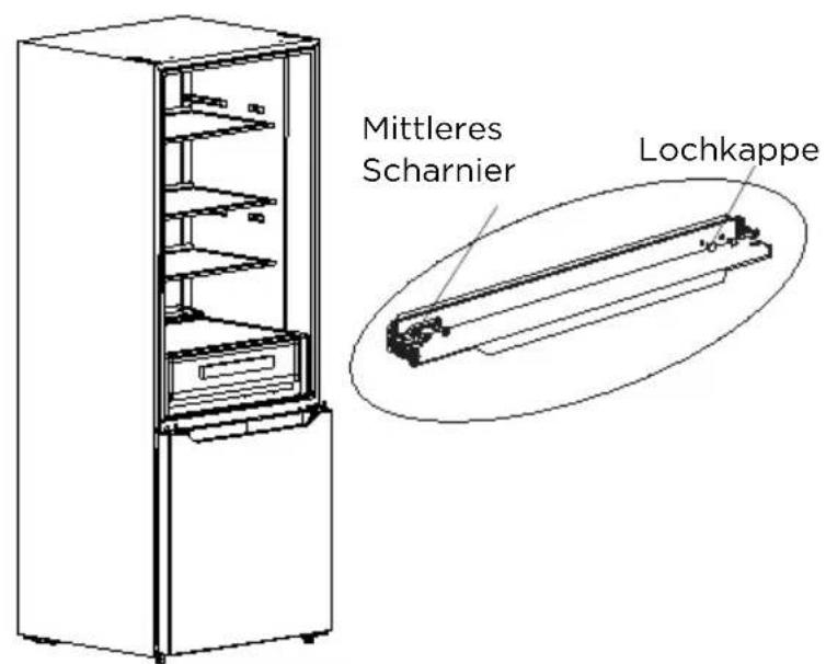 MIDEA MDRB593FGE46 - Türanschlag wechseln - 6
