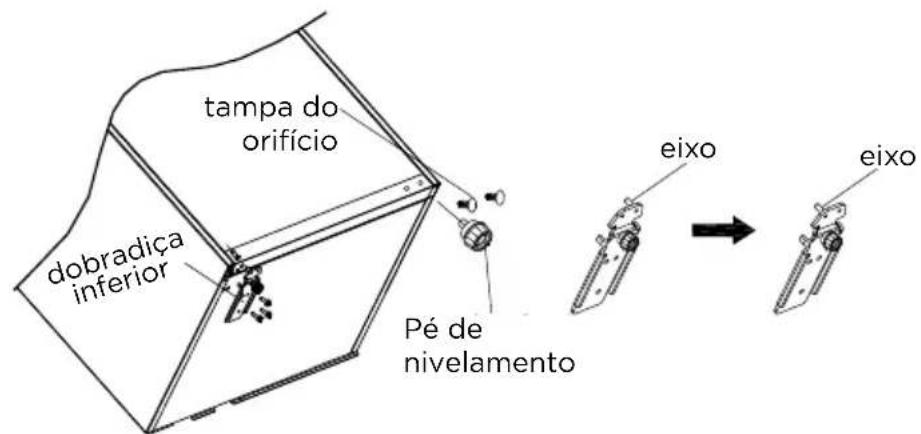 MIDEA MDRB593FGE46 - Alteração de porta direita-esquerda - 4