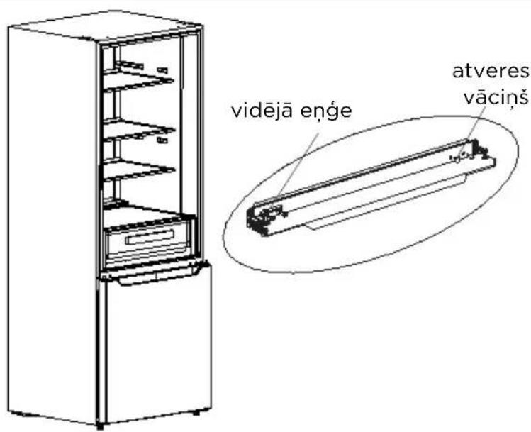 MIDEA MDRB593FGE46 - Durvju maina no labas puses uz kreiso - 6