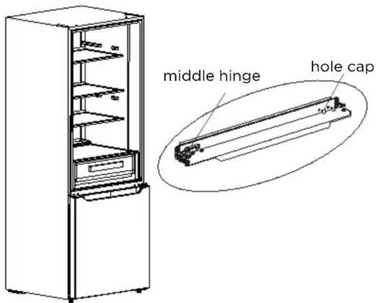 MIDEA MDRB593FGE46 - Door right-left change - 6